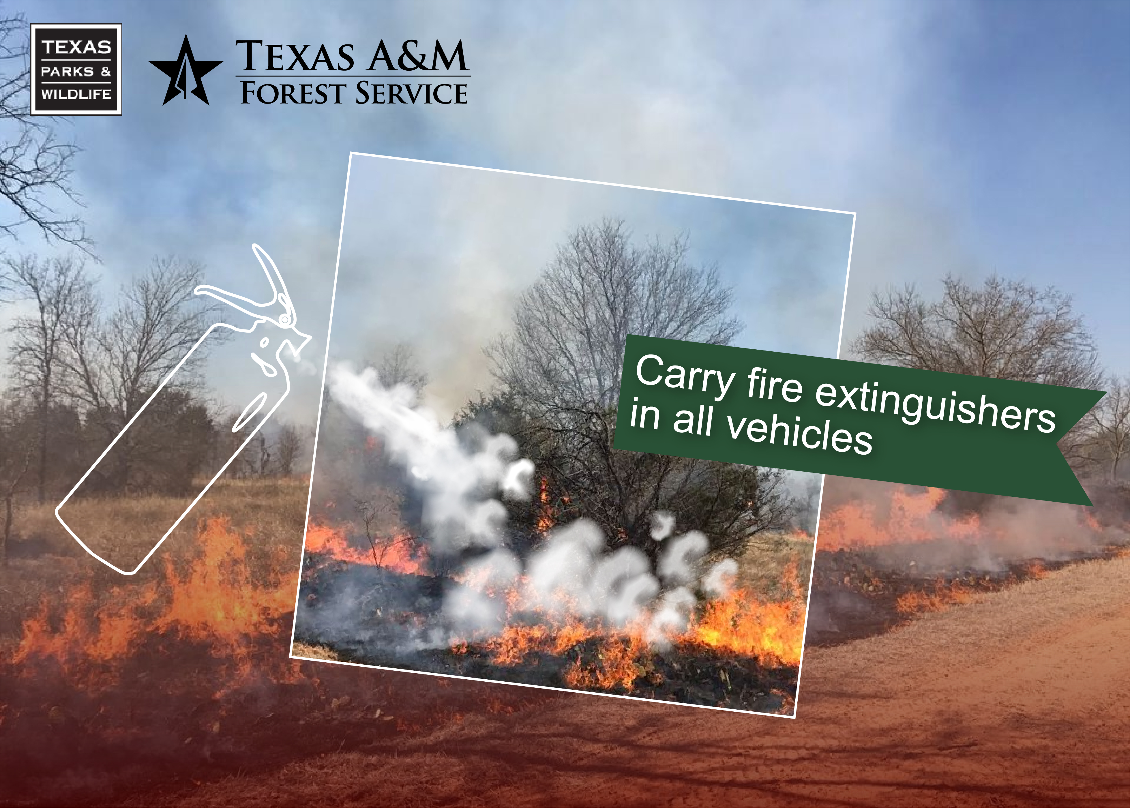 Carry a Fire Extinguisher In All Vehicles